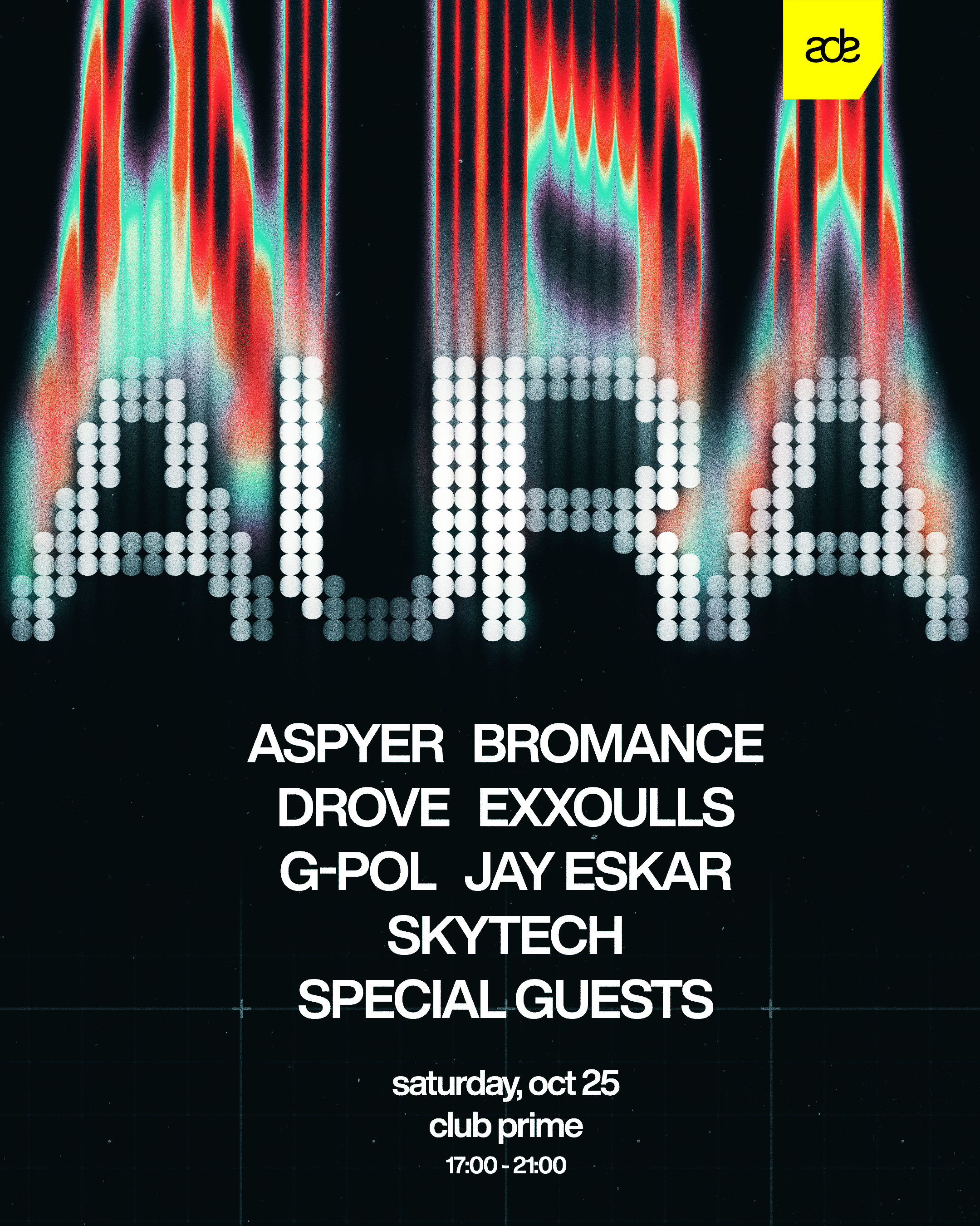 AURA event poster